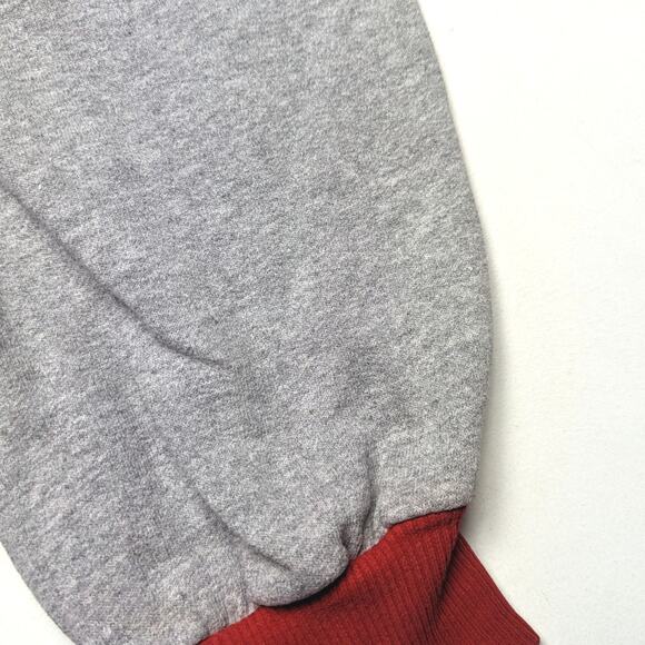 Vintage Jumpsuit Boys Size 18-24m Gray Red Plaid Romper - Picture 4 of 8